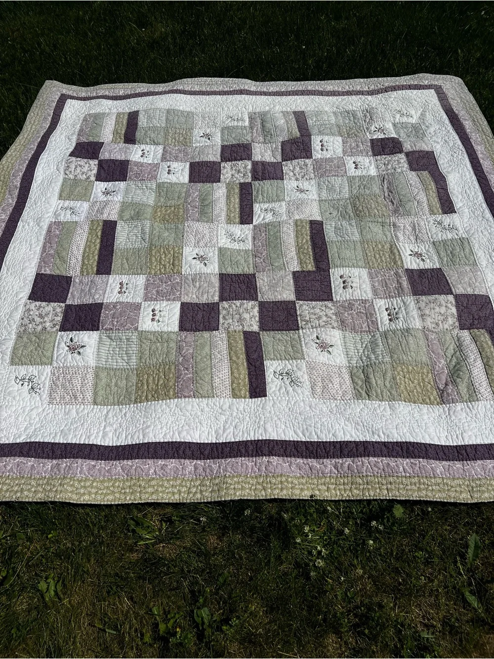 Vintage Quilted Blanket